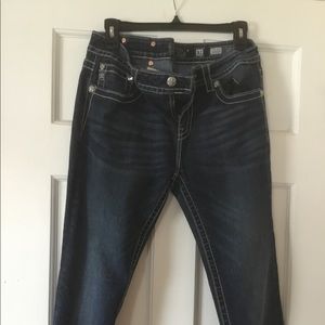 Miss Me  Dark Blue Jeans. W 31: L 32